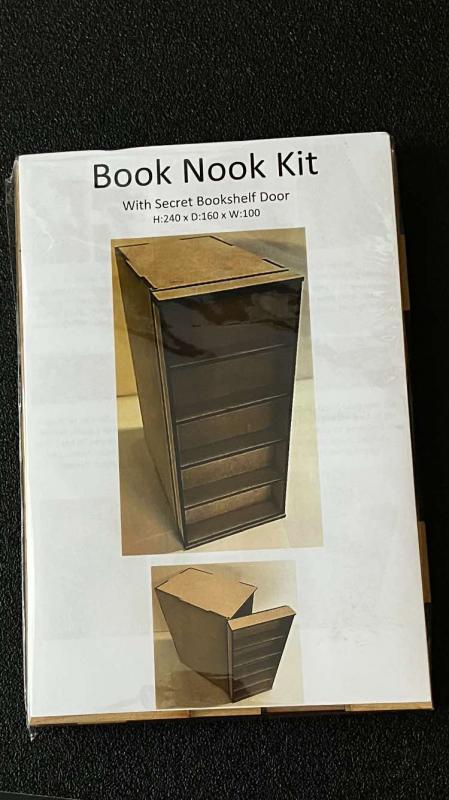 Book Nook Kit with Secret Bookshelf Door