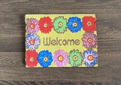 Floral Welcome Mat