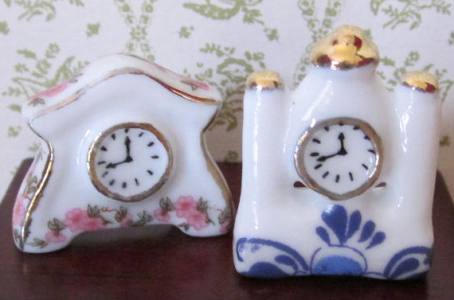 China Mantel Clocks x2 CTR