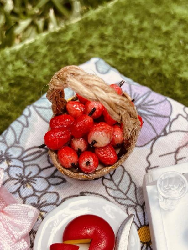 Strawberries in Basket