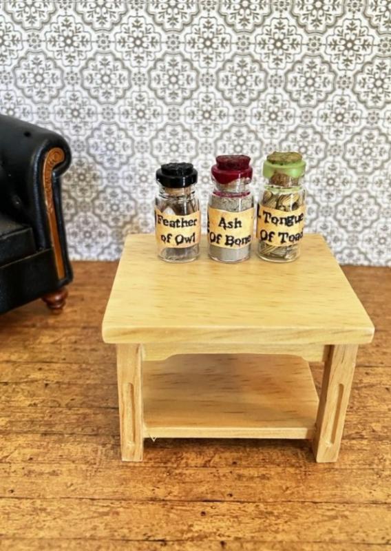 Set of 3 Potion Jars